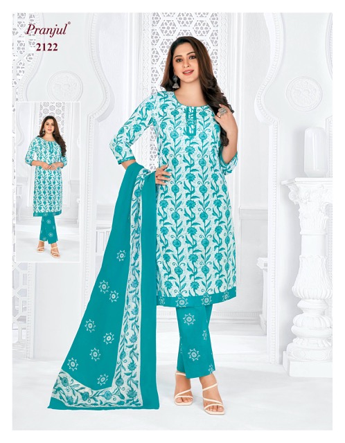 Pranjul Priyanka 21 Printed Cotton Dress Material